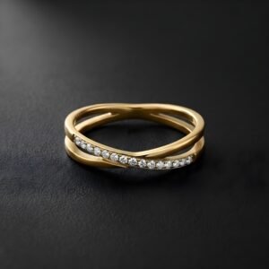 aurelia band silver ring