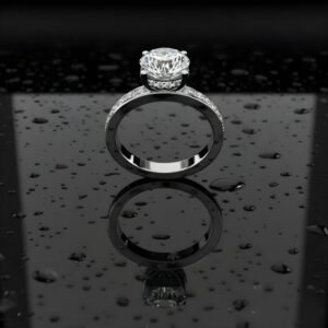 Luminaire Silver Ring