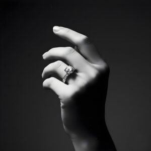 Luminaire Silver Ring