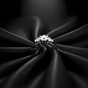 Solitaire Bloom Ring