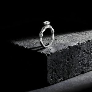 Sterling Silver Solitaire Ring