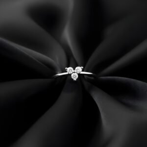Tria Grace Silver Ring