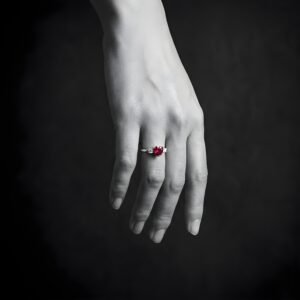 Corazón Silver Ring