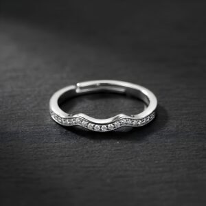 wave sparkle ring