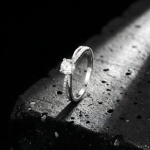 Celestia Solitaire Ring