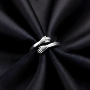Silver Embrace Ring